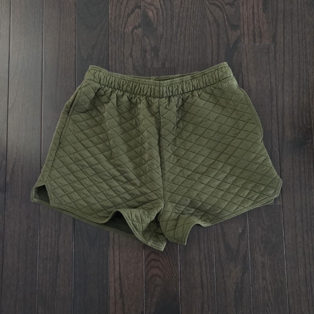 DSG Olive Quilted Shorts